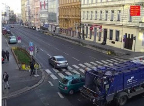 Obraz podglądu z kamery internetowej Praha - Legerova - Rumunská